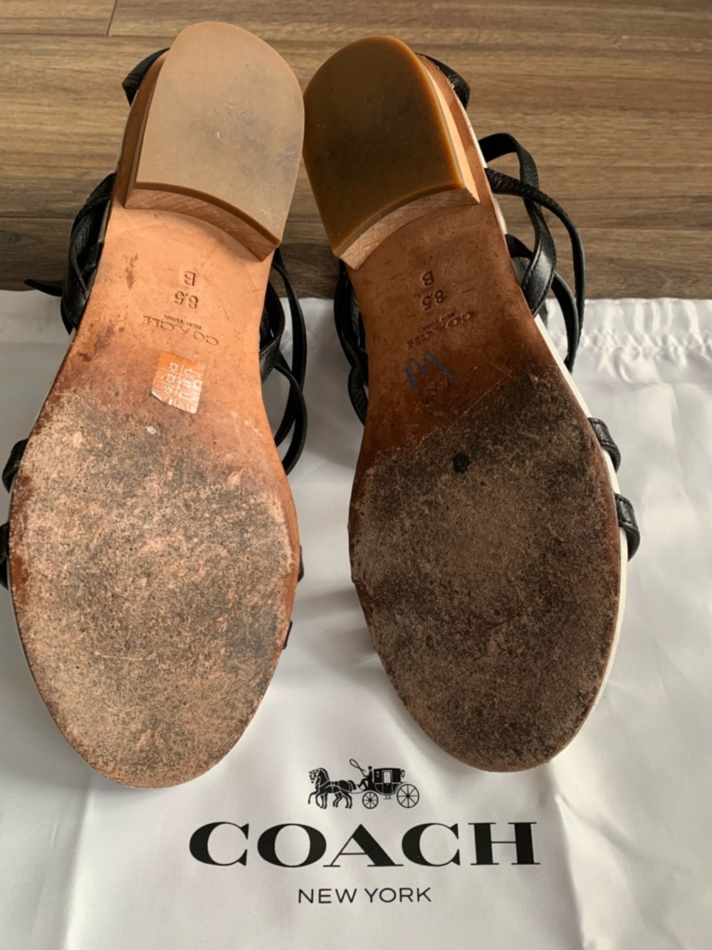 Coach Nillie Gladiator Sandals Ankle Gladiator women’s Sandals size 8.5B - Picture 8 of 16
